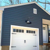 Black Outdoor Gooseneck Light Barn Lighting Shot