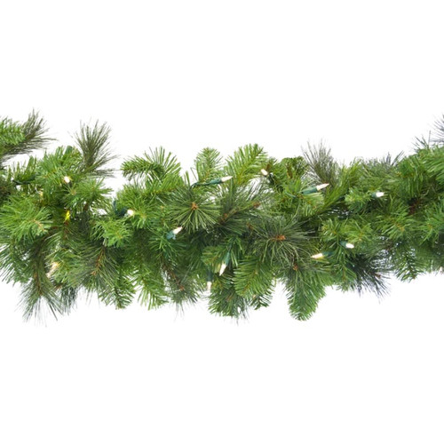 Decorative Garland Greenery Without Pinecones