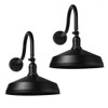 2 Pack, Textured Black Finish