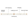 24V Tunable White CCT Tape Light Reel Diagram