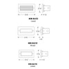 120V Outdoor LED Step Light Dimensions