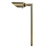LV31 Adjustable Brass Pathway Light Straight Angle