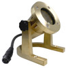 Low Voltage Cast Brass Open Face Underwater Spotlight, No-Splice Connect (NSC), Landscape Lighting w/ NSC, Easy DIY Installation - OUW-0001