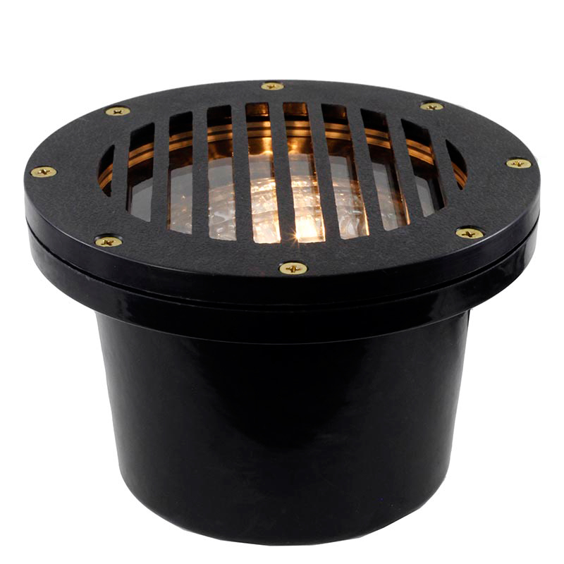 PGC4B Composite In Ground Adjustable Well Light with Flat Grill Cover PGC4B Composite In Ground Adjustable Well Light with Flat Grill Cover