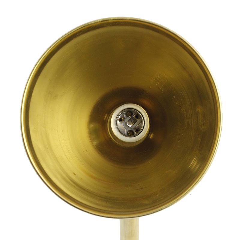 PSD125 Open Face Brass Landscape Flood Light Medium Base Socket PSD125 Open Face Brass Landscape Flood Light Medium Base Socket