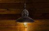 Vintage Solar LED Barn Light In Scene 2